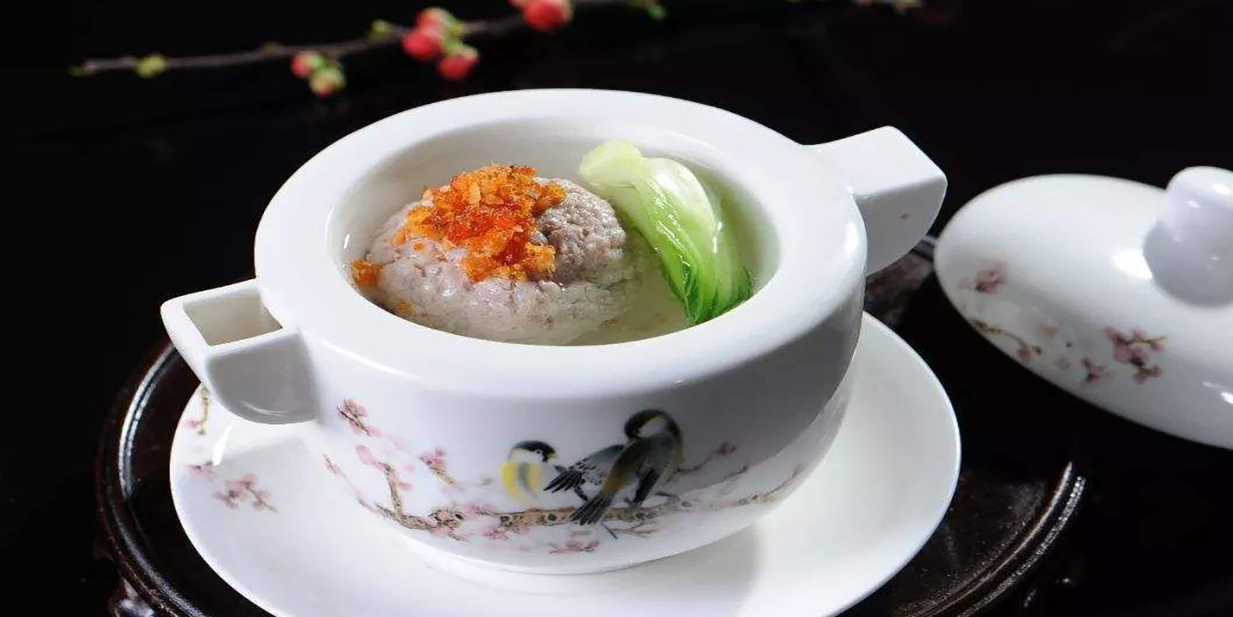 清炖蟹粉狮子头